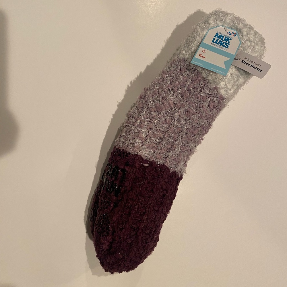 Shea Infused Muk Luk Socks